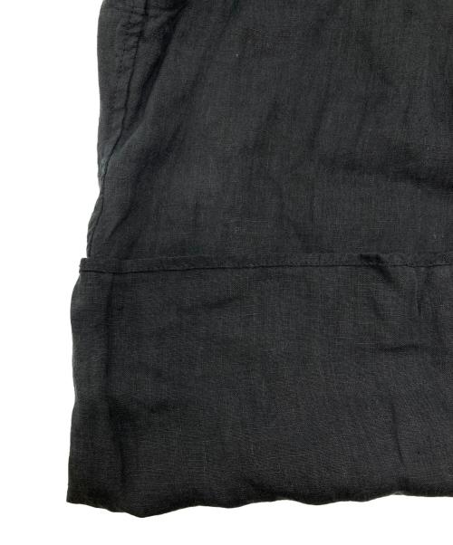 DEUXIEME CLASSE（ドゥーズィエム クラス）DEUXIEME CLASSE (ドゥーズィエム クラス) Linen（リネン） シャツ ブラック サイズ:表記無しの古着・服飾アイテム