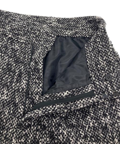 uncrave WHITE（アンクレイヴ ホワイト）uncrave WHITE (アンクレイヴ ホワイト) 金子綾× (カネコアヤ) クロップドツイードパンツ ブラック×ホワイト サイズ:freeの古着・服飾アイテム