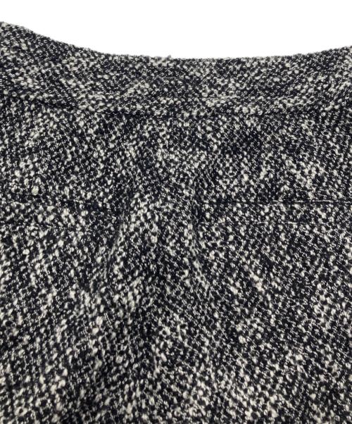 uncrave WHITE（アンクレイヴ ホワイト）uncrave WHITE (アンクレイヴ ホワイト) 金子綾× (カネコアヤ) クロップドツイードパンツ ブラック×ホワイト サイズ:freeの古着・服飾アイテム