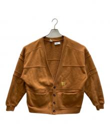 DISCUS ATHLETIC×map.×OVERLAP CLOTHING（ディスカスアスレティック×マップ）の古着「スウェットカーディガン」｜ブラウン