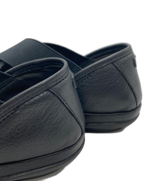 CAMPER（カンペール）CAMPER (カンペール) レザークロスストラップサンダル ブラック サイズ:38の古着・服飾アイテム