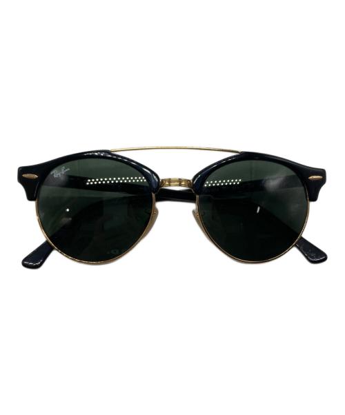 RAY-BAN（レイバン）RAY-BAN (レイバン) クラブラウンド ダブルブリッジ ブラック サイズ:51□19 145の古着・服飾アイテム