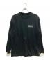 ENNOY（エンノイ）の古着「BICOLOR L/S T-SHIRT（バイカラーロングスリーブTシャツ）」｜ブラック
