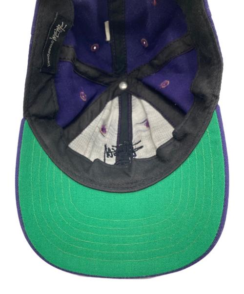 stussy（ステューシー）stussy (ステューシー) キャップ パープルの古着・服飾アイテム
