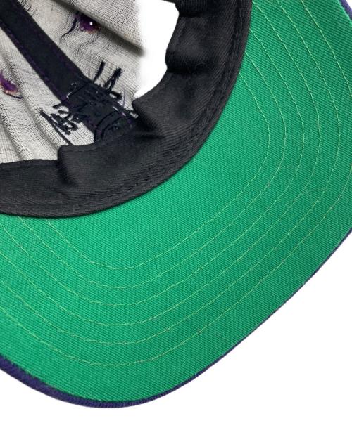 stussy（ステューシー）stussy (ステューシー) キャップ パープルの古着・服飾アイテム