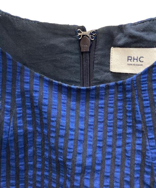 RHC Ron Herman（アールエイチシー ロンハーマン）RHC Ron Herman (アールエイチシー ロンハーマン) STRIPE DRESS（ストライプドレス） ネイビー サイズ:XSの古着・服飾アイテム