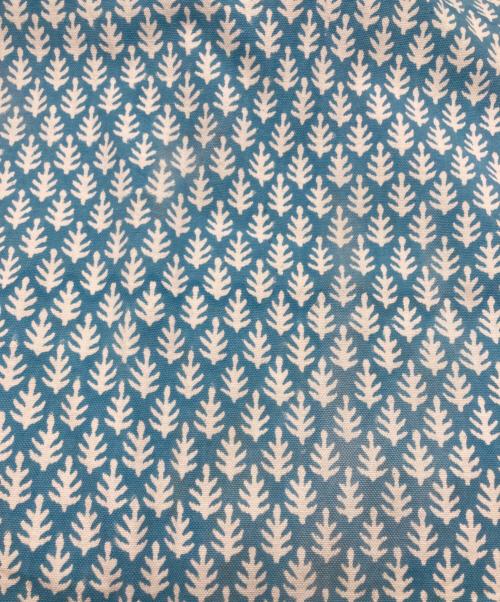 SZ Blockprints（エスゼットブロックプリント）SZ Blockprints (エスゼットブロックプリント) CANVAS SKIRT ブルー サイズ:Mの古着・服飾アイテム