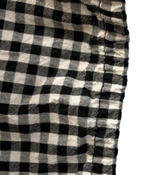 RHC Ron Herman（アールエイチシー ロンハーマン）RHC Ron Herman (アールエイチシー ロンハーマン) カシュクールギンガムチェックブラウス ブラック サイズ:XSの古着・服飾アイテム