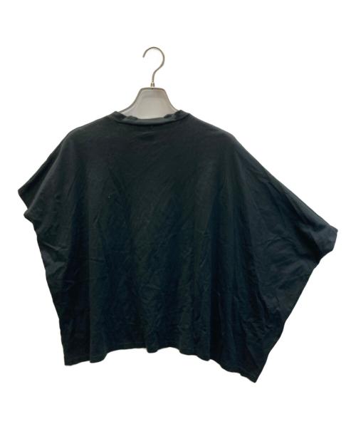 ENFOLD（エンフォルド）ENFOLD (エンフォルド) ドレープ ノースリーブカットソー ブラック サイズ:38の古着・服飾アイテム