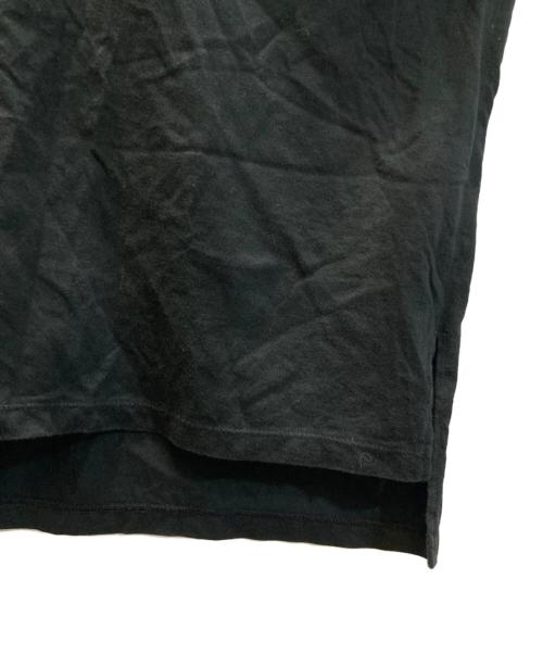 ENFOLD（エンフォルド）ENFOLD (エンフォルド) ドレープ ノースリーブカットソー ブラック サイズ:38の古着・服飾アイテム