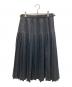 O'NEIL OF DUBLIN (オニールオブダブリン) プリーツラップウールスカート（ pleated wrap wool skirt） ブラック サイズ:US8：4500円