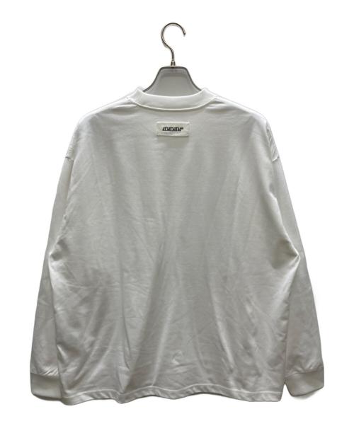 URBAN RESEARCH（アーバンリサーチ）URBAN RESEARCH (アーバンリサーチ) dDdDdDd WIDE TECH LONG-SLEEVE T-SHIRTS ホワイト サイズ:Lの古着・服飾アイテム