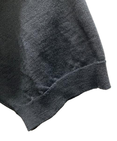 JOHN SMEDLEY（ジョンスメドレー）JOHN SMEDLEY (ジョンスメドレー) UNITED ARROWS (ユナイテッドアローズ) ニットポロシャツ ブラック サイズ:Lの古着・服飾アイテム