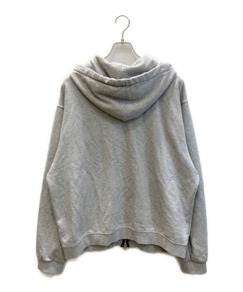 wooalong（ウアロン）wooalong (ウアロン) ジップパーカー グレー サイズ:SIZE Lの古着・服飾アイテム