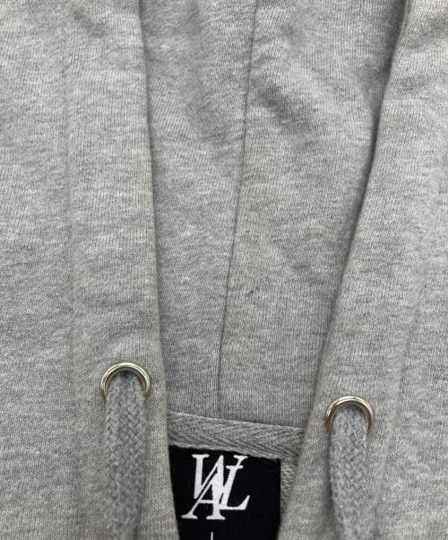 wooalong（ウアロン）wooalong (ウアロン) ジップパーカー グレー サイズ:SIZE Lの古着・服飾アイテム