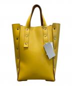 HENDER SCHEMEエンダースキーマ）の古着「Assemble hand bag tall M（アッセンブルハンドバッグトールM）」｜イエロー