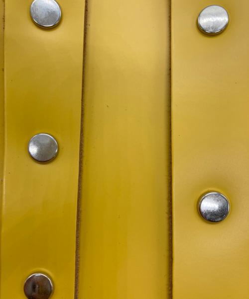 HENDER SCHEME（エンダースキーマ）HENDER SCHEME (エンダースキーマ) Assemble hand bag tall M（アッセンブルハンドバッグトールM） イエローの古着・服飾アイテム