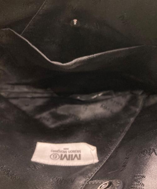 MM6 Maison Margiela（エムエムシックスメゾンマルジェラ）MM6 Maison Margiela (エムエムシックスメゾンマルジェラ) ジャパニーズクラシックスモールトートバッグニーズクラシックスモールトートバッグ（Japanese Classic Small Tote Bag） ブラックの古着・服飾アイテム