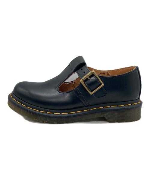 Dr.Martens（ドクターマーチン）Dr.Martens (ドクターマーチン) POLLEY Tバーストラップシューズ ブラック サイズ:UK3/US5の古着・服飾アイテム