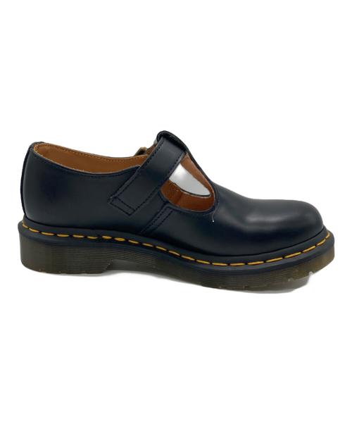 Dr.Martens（ドクターマーチン）Dr.Martens (ドクターマーチン) POLLEY Tバーストラップシューズ ブラック サイズ:UK3/US5の古着・服飾アイテム