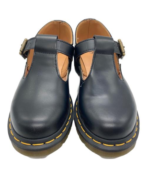 Dr.Martens（ドクターマーチン）Dr.Martens (ドクターマーチン) POLLEY Tバーストラップシューズ ブラック サイズ:UK3/US5の古着・服飾アイテム