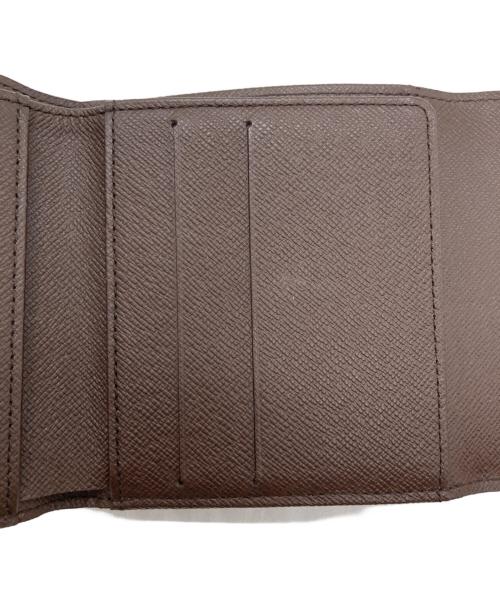 LOUIS VUITTON（ルイ ヴィトン）LOUIS VUITTON (ルイ ヴィトン) ダミエ ポルトフォイユ・エリーズ 2つ折り財布 エベヌの古着・服飾アイテム