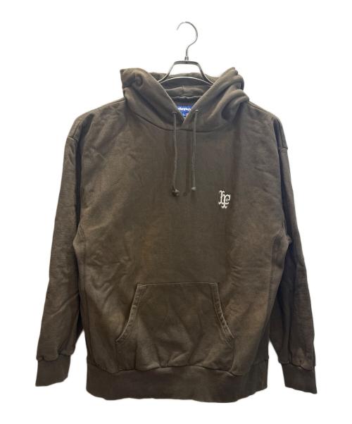 Lafayette（ラファイエット）Lafayette (ラファイエット) LF Logo US Cotton Hooded Sweatshirt / LF ロゴ US コットン フーデッド スウェット シャツ ブラウン サイズ:SIZE Lの古着・服飾アイテム