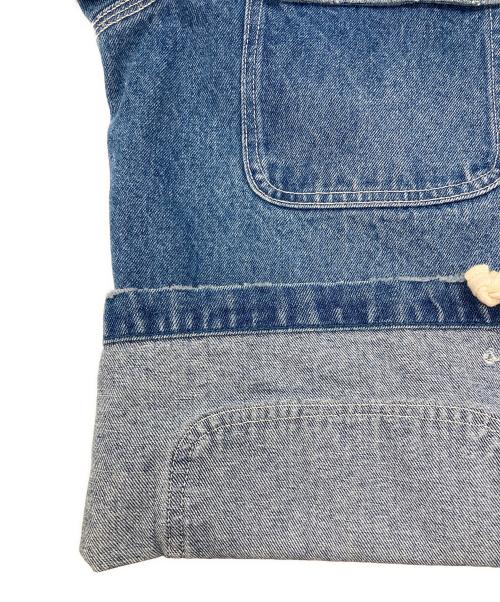 big mac（ビッグマック）big mac (ビッグマック) FREAK'S STORE (フリークストア) ダメージ加工 デニムカバーオール インディゴ サイズ:SIZE Mの古着・服飾アイテム