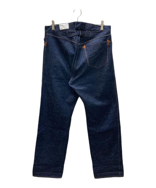 WAREHOUSE（ウエアハウス）WAREHOUSE (ウエアハウス) 1874 3POCKET HEAVY LEATHER BOUND OVERALL インディゴ サイズ:SIZE 86cm (W34)の古着・服飾アイテム