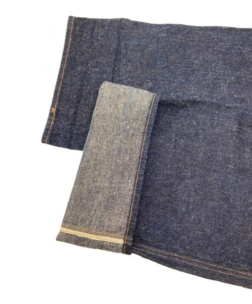WAREHOUSE（ウエアハウス）WAREHOUSE (ウエアハウス) 1874 3POCKET HEAVY LEATHER BOUND OVERALL インディゴ サイズ:SIZE 86cm (W34)の古着・服飾アイテム