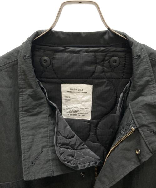 FREAK'S STORE（フリークスストア）FREAK'S STORE (フリークストア) ビッグシルエットライナーセットショートモッズコート ブラック サイズ:Mの古着・服飾アイテム