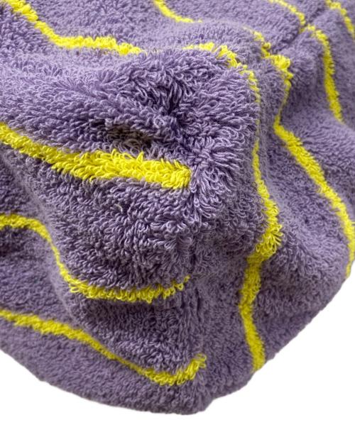 HAYNI.（ヘイニ）HAYNI. (ヘイニ) タオルトートバッグ パープル 未使用品の古着・服飾アイテム