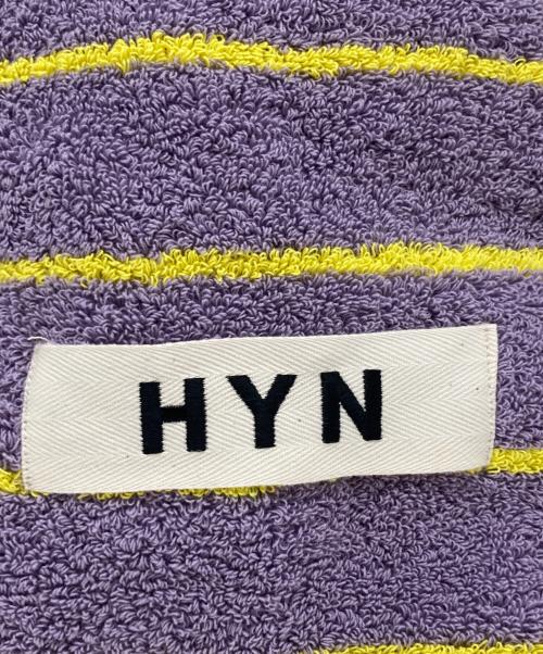 HAYNI.（ヘイニ）HAYNI. (ヘイニ) タオルトートバッグ パープル 未使用品の古着・服飾アイテム