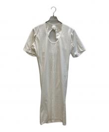 PERVERZE（パーバーズ）の古着「Hole Cut String Dress」｜ホワイト