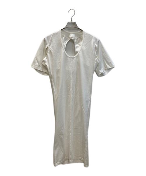 PERVERZE（パーバーズ）PERVERZE (パーバーズ) Hole Cut String Dress ホワイト サイズ:FREEの古着・服飾アイテム