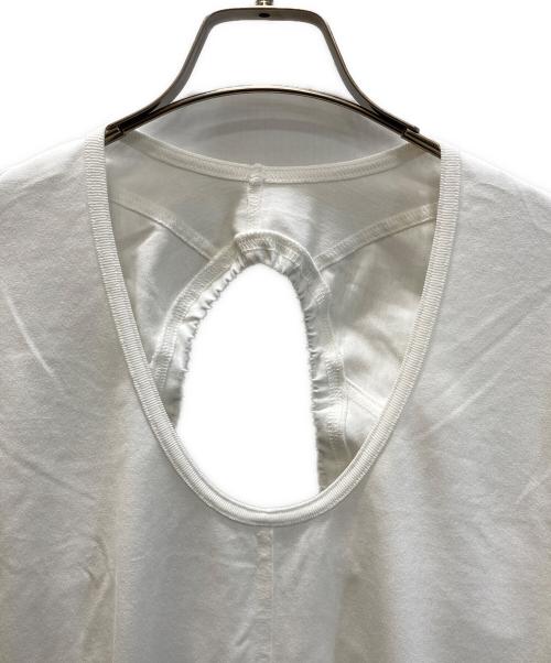 PERVERZE（パーバーズ）PERVERZE (パーバーズ) Hole Cut String Dress ホワイト サイズ:FREEの古着・服飾アイテム