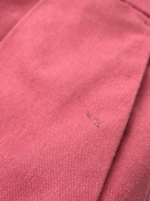 CLANE（クラネ）CLANE (クラネ) コットンワイドタックテーパードパンツ ピンク サイズ:1の古着・服飾アイテム