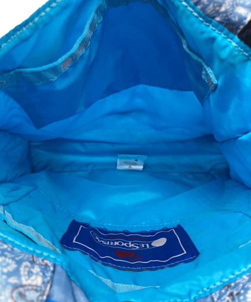 LeSportsac（レスポートサック）LeSportsac (レスポートサック) SM CHAIN QUILT TOTE（ SM チェーンキルトトート） バンダナブルー ブルーの古着・服飾アイテム