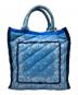 LeSportsac (レスポートサック) SM CHAIN QUILT TOTE（ SM チェーンキルトトート） バンダナブルー ブルー：9000円