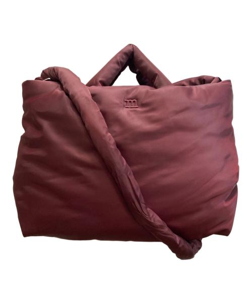 marimekko（マリメッコ）marimekko (マリメッコ) PILLOW WEEKENDER BAG レッドの古着・服飾アイテム