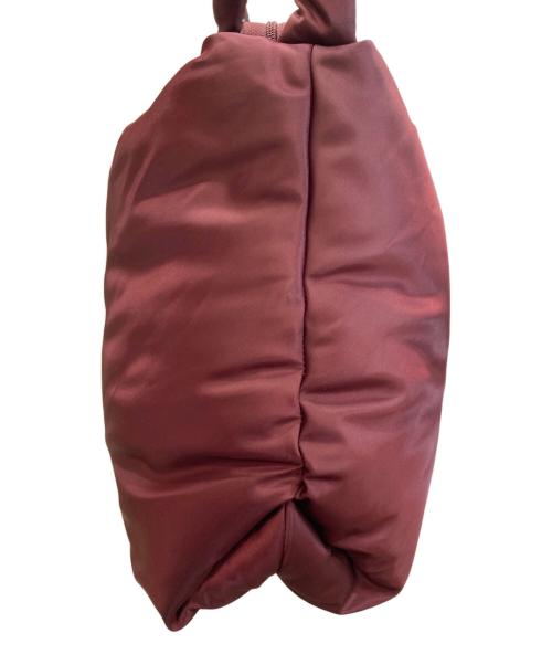 marimekko（マリメッコ）marimekko (マリメッコ) PILLOW WEEKENDER BAG レッドの古着・服飾アイテム