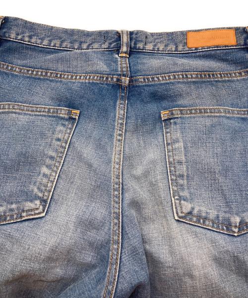 Apple&Attitude（アップル アンド アティテュード）Apple&Attitude (アップル アンド アティテュード) Wide Tapered Denim（ユーズド加工) / ワイドテーパード デニム インディゴ サイズ:SIZE W29×L31の古着・服飾アイテム