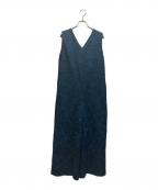 Adam et Ropeアダム エ ロペ）の古着「フラワーレースロンパース サロペット」｜グリーン