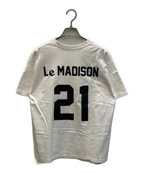 MADISON BLUE（マディソンブルー）MADISON BLUE (マディソンブルー) NUMBERING TEE / ナンバリング 21 Tシャツ  ホワイト サイズ:SIZE 01 (S)の古着・服飾アイテム