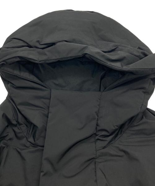 ENFOLD（エンフォルド）ENFOLD (エンフォルド) PEツイル WOOL×ダウンコート ブラック サイズ:Sの古着・服飾アイテム