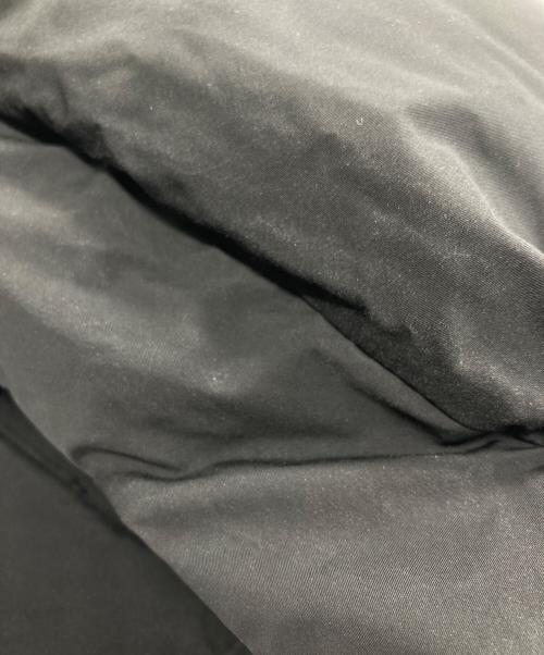 ENFOLD（エンフォルド）ENFOLD (エンフォルド) PEツイル WOOL×ダウンコート ブラック サイズ:Sの古着・服飾アイテム