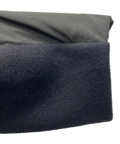 ENFOLD（エンフォルド）ENFOLD (エンフォルド) PEツイル WOOL×ダウンコート ブラック サイズ:Sの古着・服飾アイテム