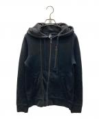 NEIL BARRETTニールバレット）の古着「ジップパーカー」｜ブラック