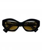 Alain Mikli×JEREMY SCOTTアランミクリ×ジェレミー スコット）の古着「コラボサングラス」｜ブラック