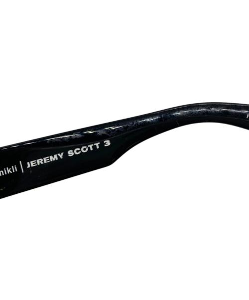 Alain Mikli（アランミクリ）Alain Mikli (アランミクリ) JEREMY SCOTT (ジェレミースコット) コラボサングラス ブラック サイズ:56□16 145の古着・服飾アイテム